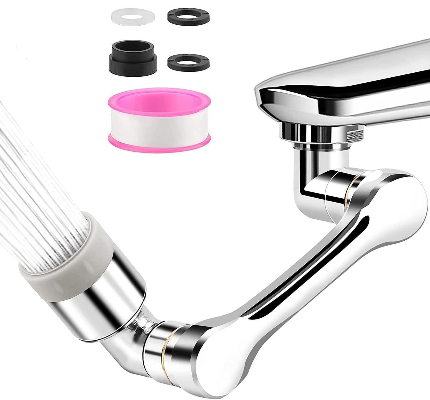 Rotating Faucet Extender Aerator